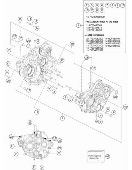 Cylinder Roller ZRO 5X8 (KTM/HVA/GG)