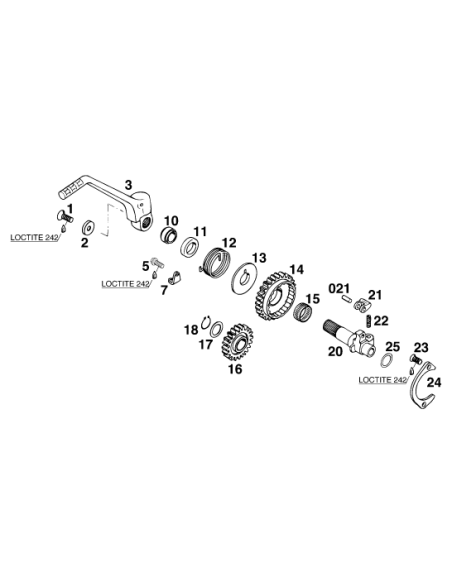 Needle Roller Din5402 6x14,8 (KTM/HVA/GG)