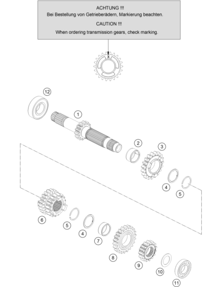 Needle Bearing K20x24x10 (KTM/HVA/GG)