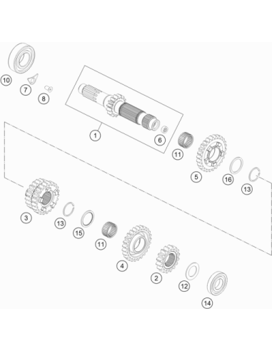 Circlip Ws24 (KTM/HVA/GG)