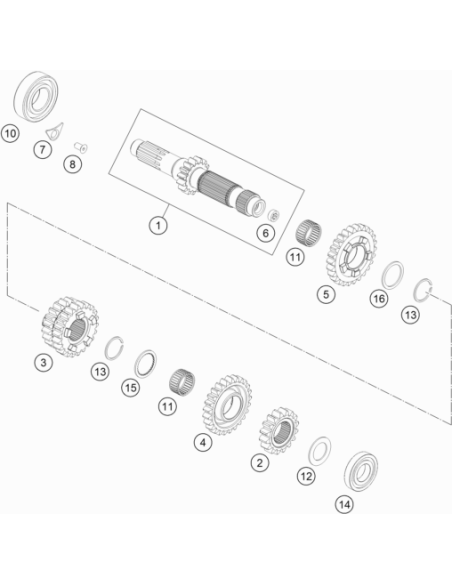Circlip Ws24 (KTM/HVA/GG)