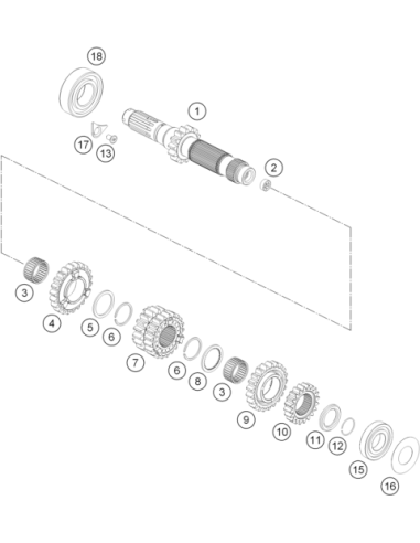 Circlip Ws24 (KTM/HVA/GG)