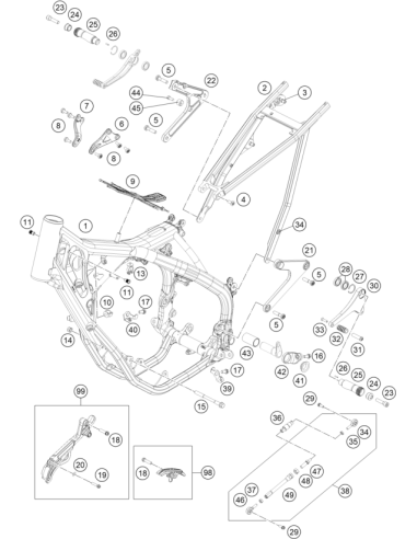 Hexagon NUT Din0439-m 6 LOW (KTM/HVA/GG)