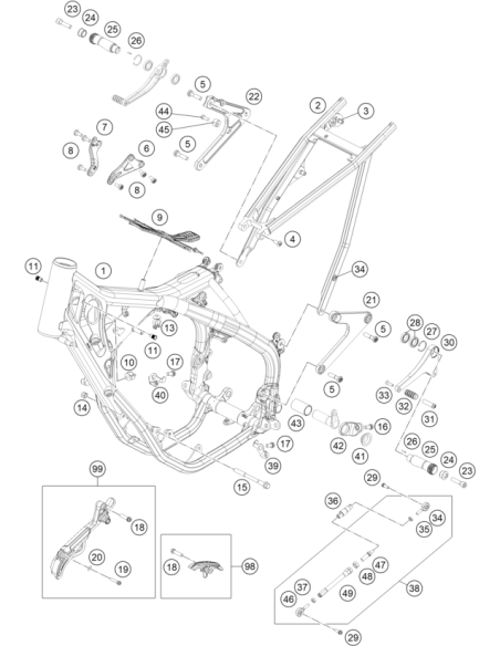 Hexagon NUT Din0439-m 6 LOW (KTM/HVA/GG)