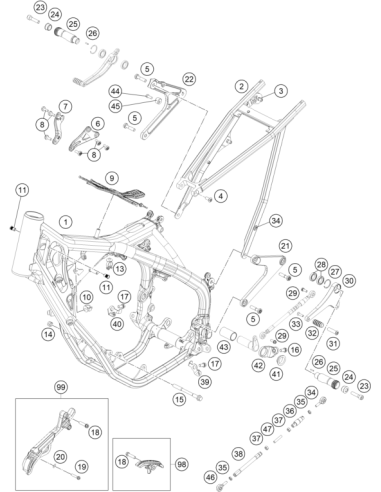 Hexagon NUT Din0439-m 6 LOW (KTM/HVA/GG)