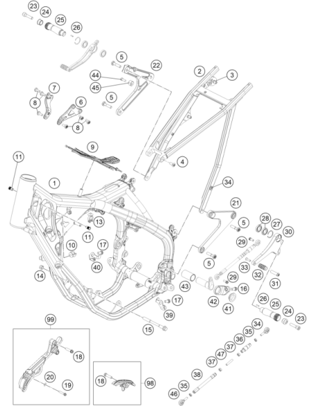 Hexagon NUT Din0439-m 6 LOW (KTM/HVA/GG)