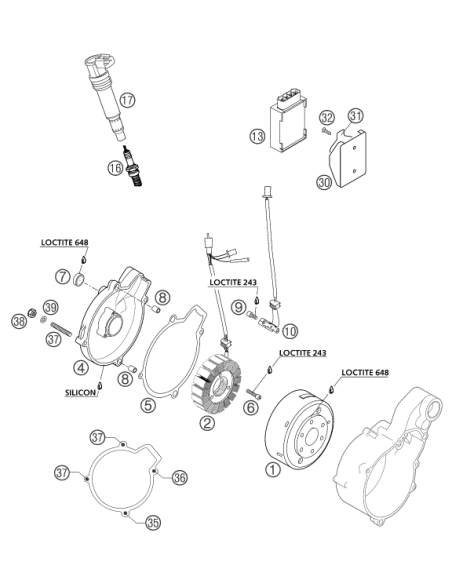 Hexagon NUT Din0439-m 6 LOW (KTM/HVA/GG)