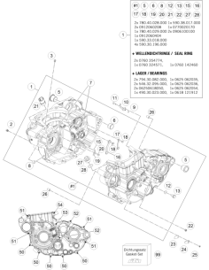 Cylind.screw M3x8 ISO 14580 SS (KTM/HVA/GG) 2