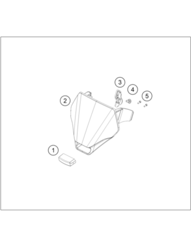Cylind.screw M3x8 ISO 14580 SS (KTM/HVA/GG)