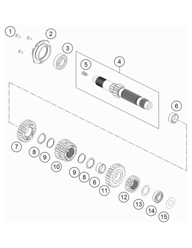 Circlip D26 (KTM/HVA/GG)