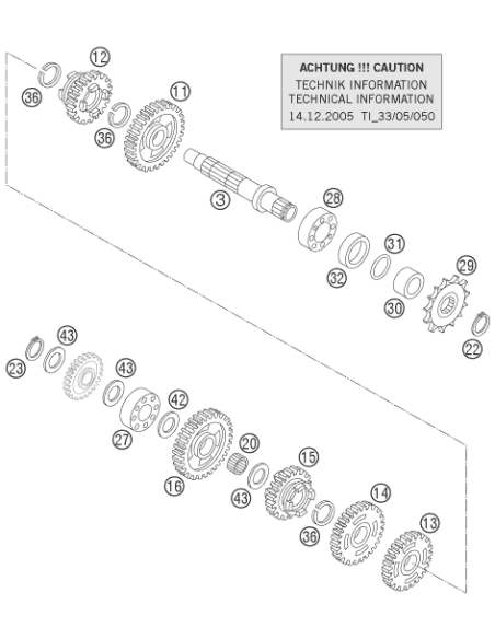 Circlip Din0471-15x1 (KTM/HVA/GG)