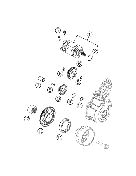 Circlip Din0471-17x1 (KTM/HVA/GG)