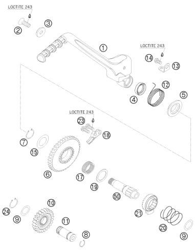 Circlip Din0471-17x1 (KTM/HVA/GG)