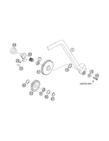 Circlip Din0471-17x1 (KTM/HVA/GG)