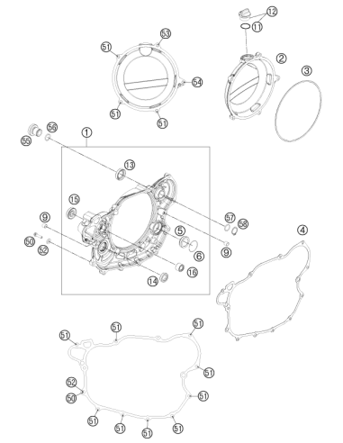 Circlip Din0471-19x1,2 (KTM/HVA/GG)