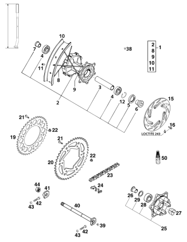 Circlip Din0472-52x2 (KTM/HVA/GG)