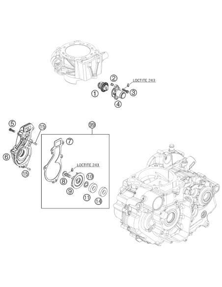 Grooved PIN Din1474 5x10 (KTM/HVA/GG)