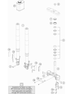 CUP Fork KTM RC 390 (WP)