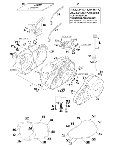 Seal Ring CU Din7603- 8x12x1 (KTM/HVA/GG)
