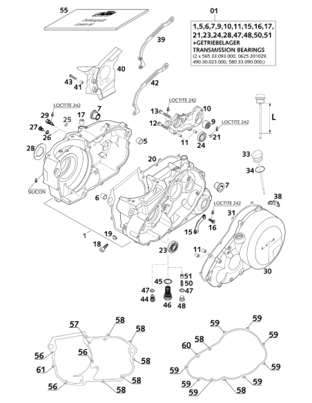 Seal Ring CU Din7603- 8x12x1 (KTM/HVA/GG)