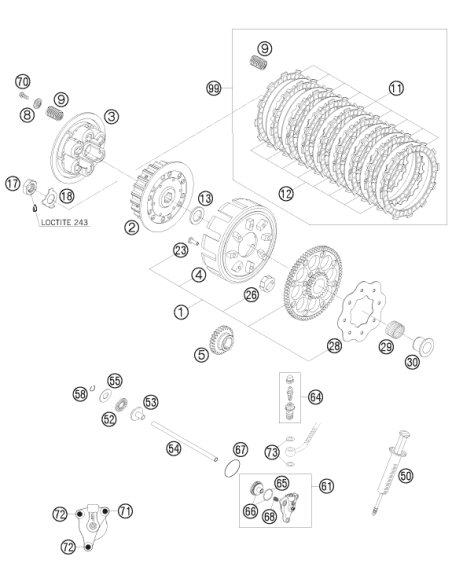 Anillo de Hermetizado de Cobre Din7603-1 (KTM/HVA/GG)