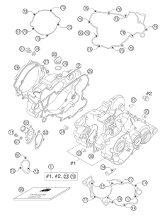 Copper Gasket 10,2x14x2 MM 01 (KTM/HVA/GG) 2