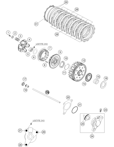 Deep Groove Ball Bearing 6001.2rsr C3 (KTM/HVA/GG)