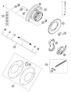 Deep Groove Ball Bearing 6001.2rsr C3 (KTM/HVA/GG) 2