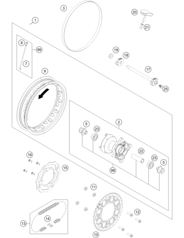 Rodamiento Bolas 6002 2RSH C3 Original...