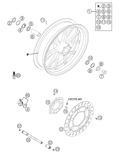 Rodamiento 6003 2RSH/C3HMTF Original...