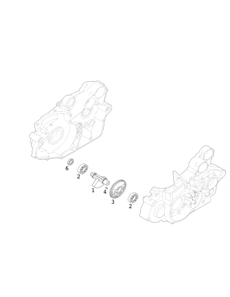Grooved Ball Bear. TM 16004 C3 (KTM/HVA/GG) St:60