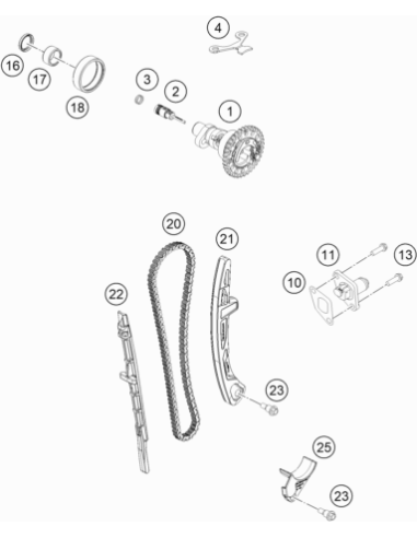 O-ring 10.00x1.00 Nbr70 (KTM/HVA/GG)