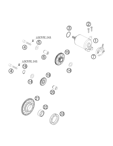 O-ring 25,12x1,78 Nbr70 (KTM/HVA/GG)