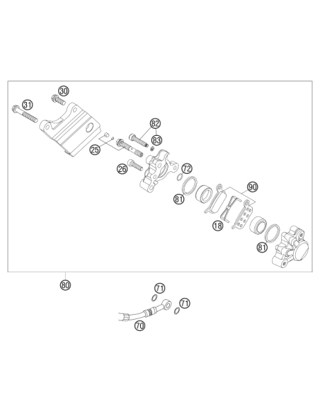 O-ring 22x2x2 Epdm (KTM/HVA/GG)