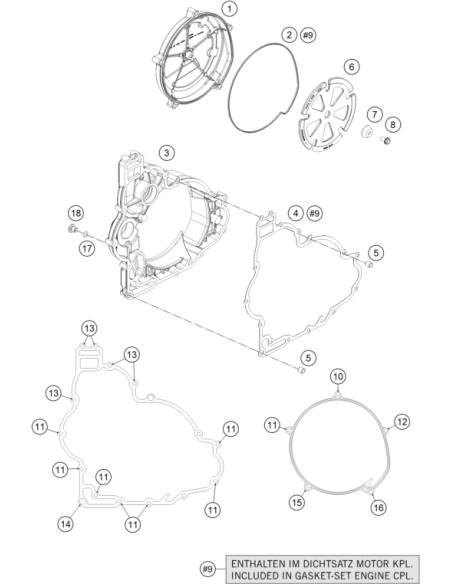 O-ring 9x1,5 V80 SH (KTM/HVA/GG)