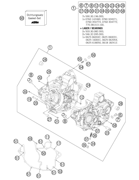 O-ring 9x1,5 V80 SH (KTM/HVA/GG)