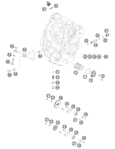 O-ring 9x1,5 NBR (KTM/HVA/GG) St:70