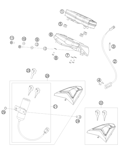 O-ring 10.00x2.00 Silicone (KTM/HVA/GG)