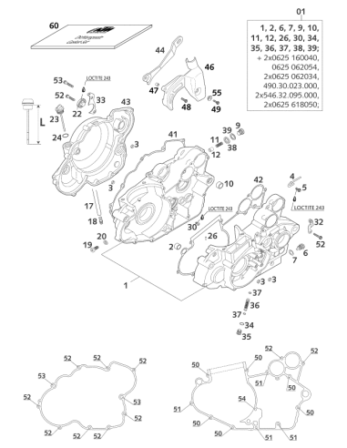 O-ring 12,00x2,00 NBR 70 (KTM/HVA/GG)