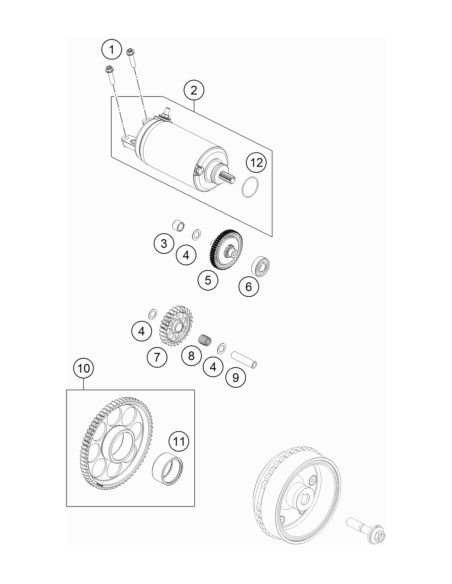 O-ring 24,40 X 3,10 NBR 70 (KTM/HVA/GG)