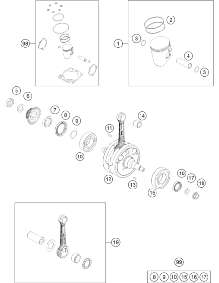 O-ring 25,00x1,50 NBR 70 (KTM/HVA/GG)