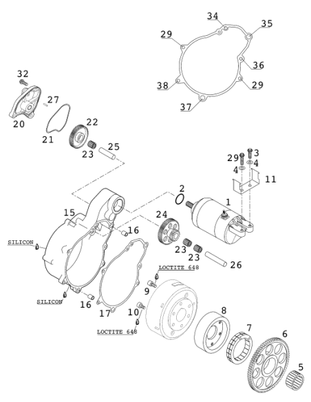 O-ring 25,00x3,00 NBR 70 (KTM/HVA/GG)
