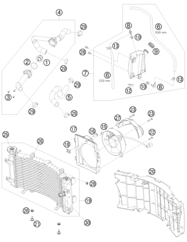 O-ring 32,00x2,00 (KTM/HVA/GG)