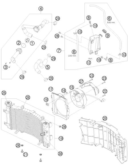 O-ring 32,00x2,00 (KTM/HVA/GG)