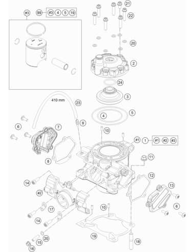 Junta Torica O-ring 54x2 Viton (KTM/HVA/GG)