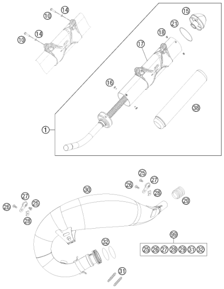O-ring 74,00x1,50 FKM 75sh (KTM/HVA/GG)