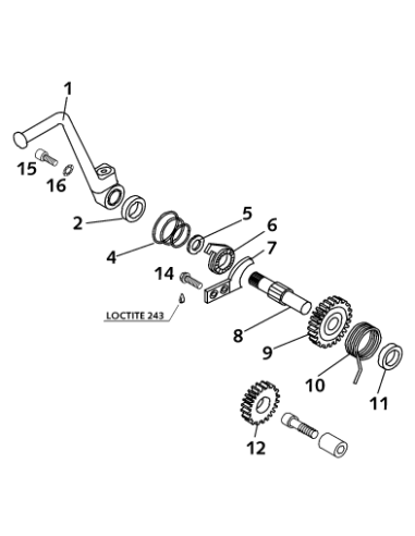 Tooth Lock Wash. Din6797-a 6,4 (KTM/HVA/GG)
