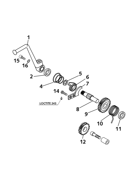 Tooth Lock Wash. Din6797-a 6,4 (KTM/HVA/GG)
