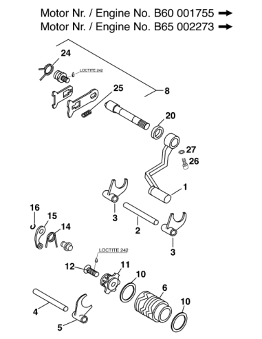 Tooth Lock Wash. Din6797-a 6,4 (KTM/HVA/GG)