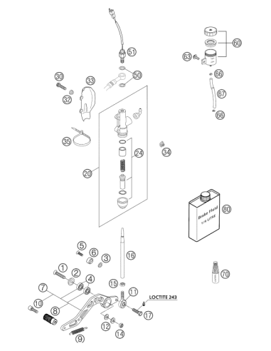 Tooth Lock Wash. Din6797-a 6,4 (KTM/HVA/GG)